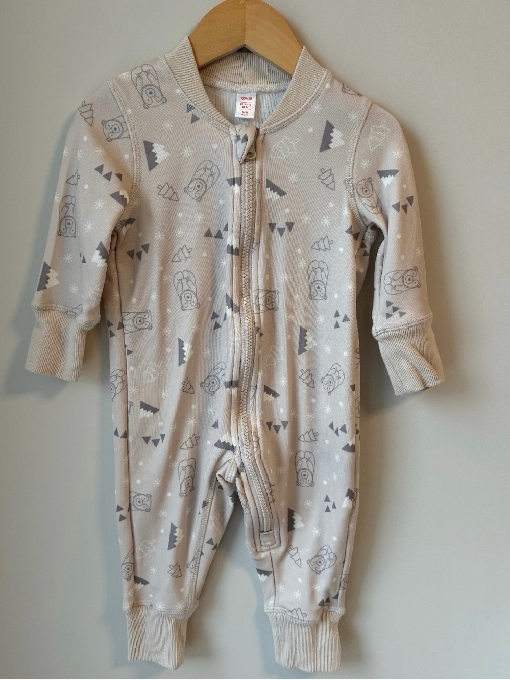 Kombi B3 Velvet Fleece Onepiece 9-18M